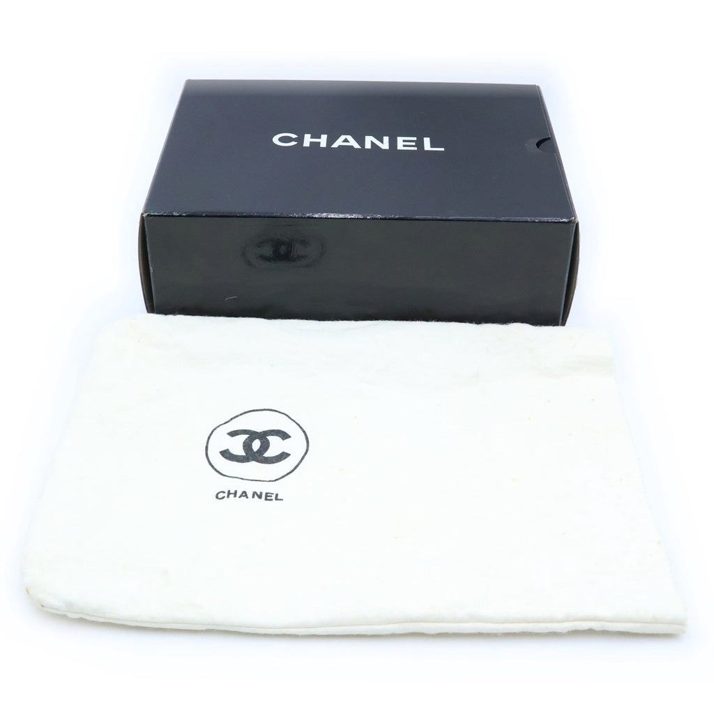 CHANEL(シャネル) マトラッセ フリンジ チェーン ショルダーバック タッセル ラムスキン ブラック レディース