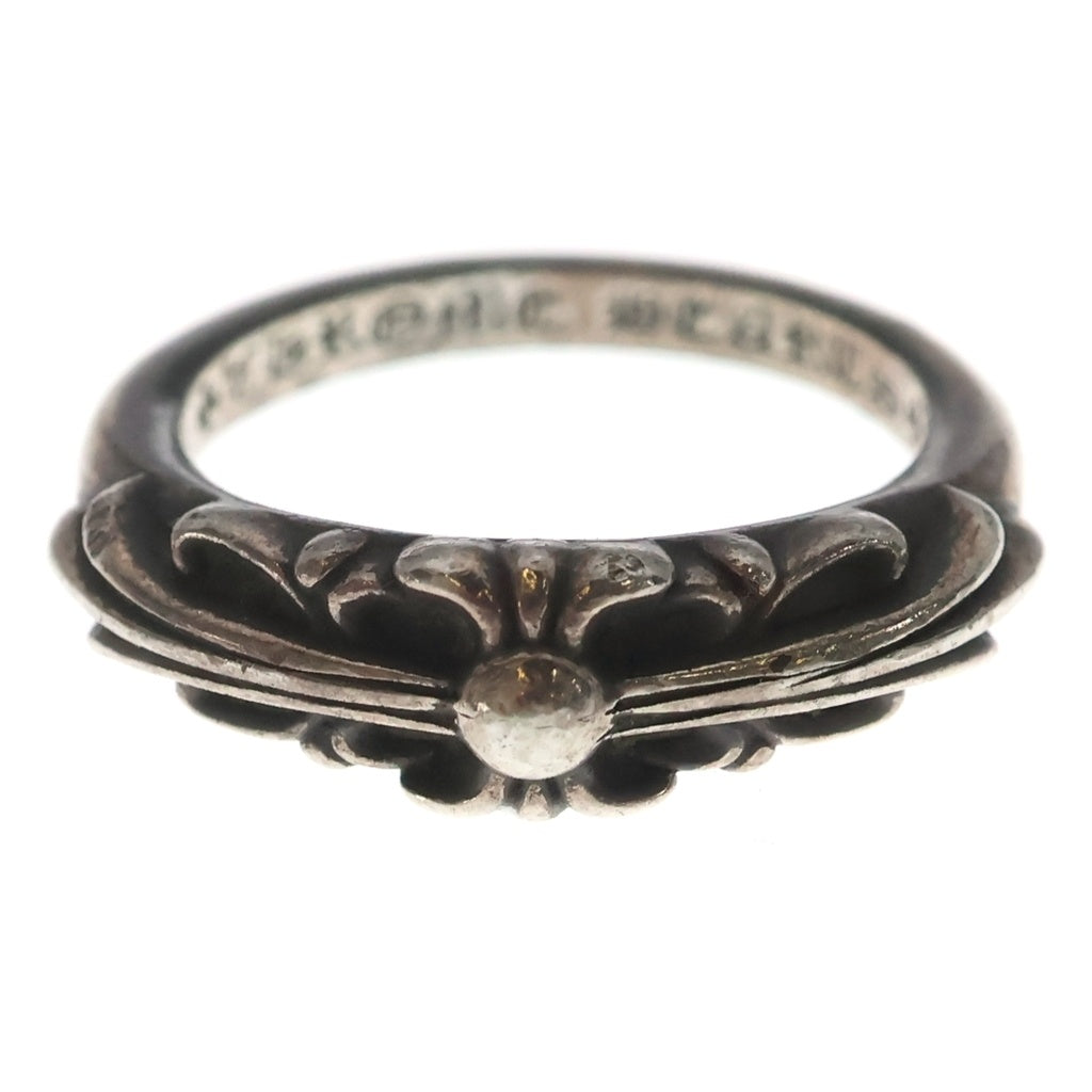 CHROME HEARTS(クロムハーツ) BABY CLASSIC ベイビークラシックフローラルクロスリング シルバー #12 BCA338
