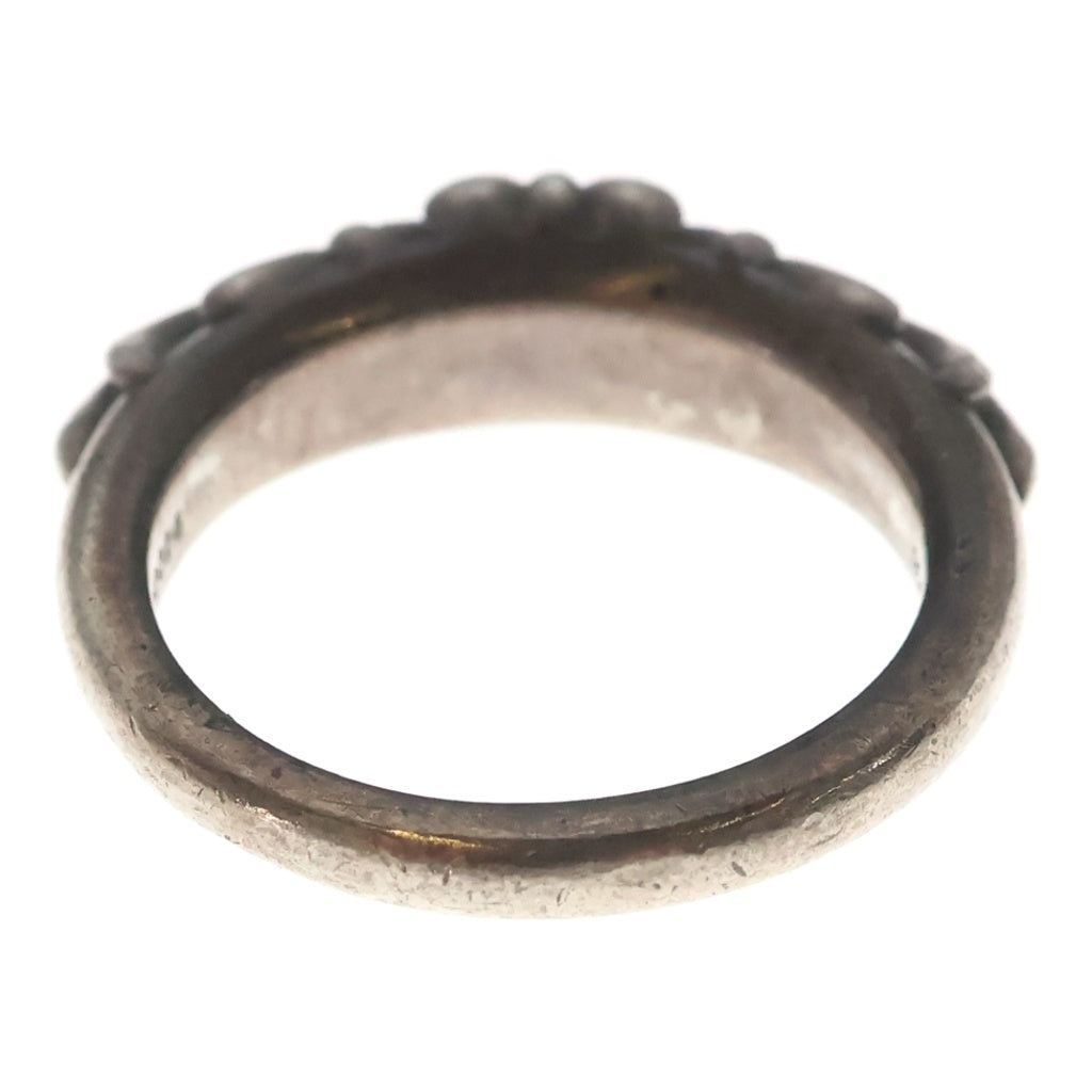CHROME HEARTS(クロムハーツ) BABY CLASSIC ベイビークラシックフローラルクロスリング シルバー #12 BCA338