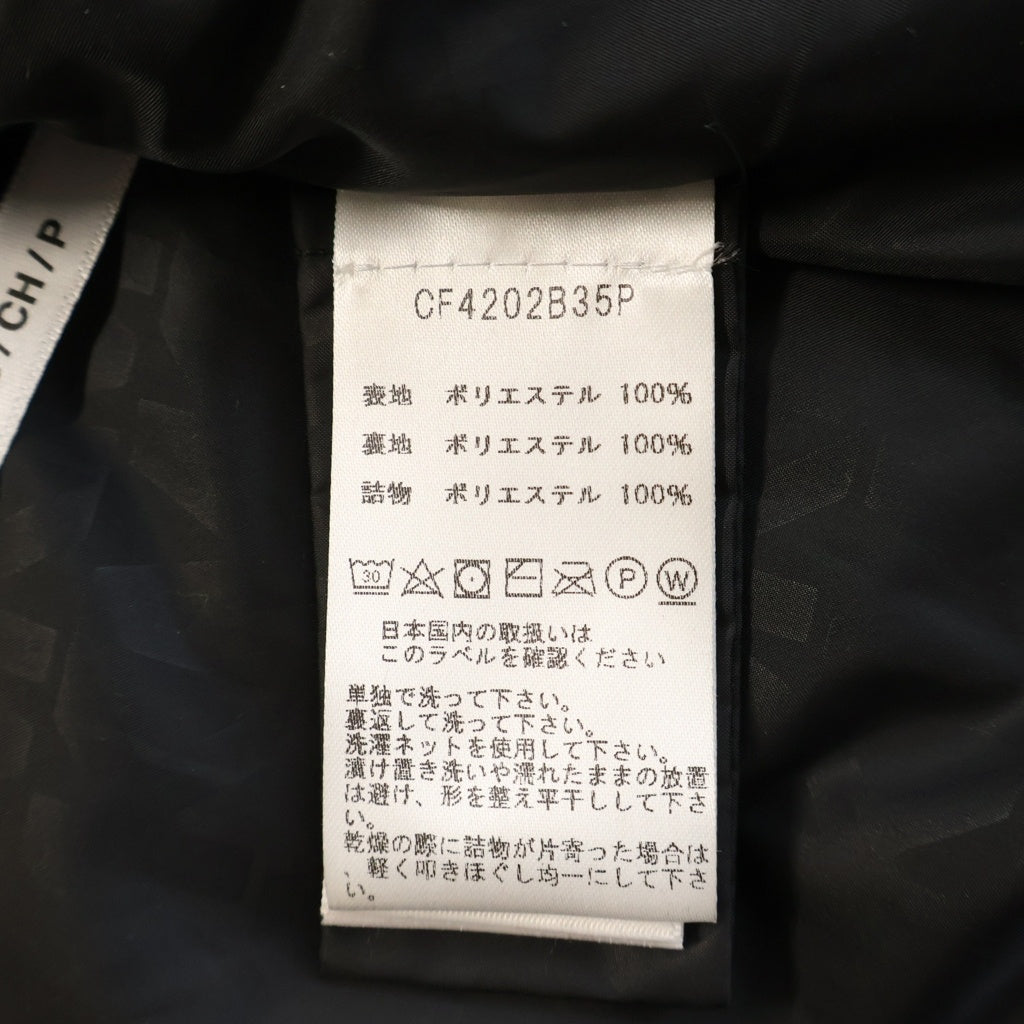 MICHAEL KORS(マイケルコース) 24AW Puffer Vest キルテッドパファーベスト ダウンベスト ジップアップ ナイロン ブラック CF4202B35P