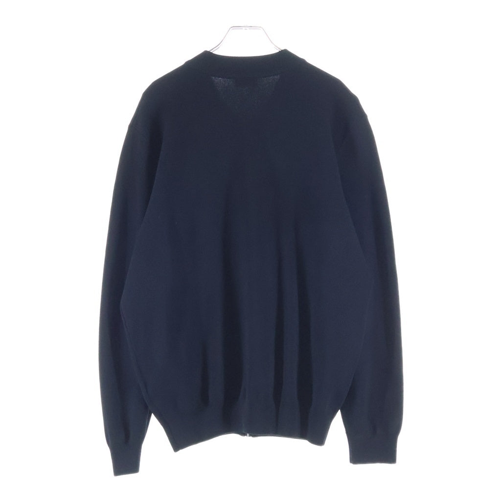 DIESEL(ディーゼル) K-OREGON KNITWEAR ニットボンバージャケット ブルゾン ジップアップ ブラック A02531