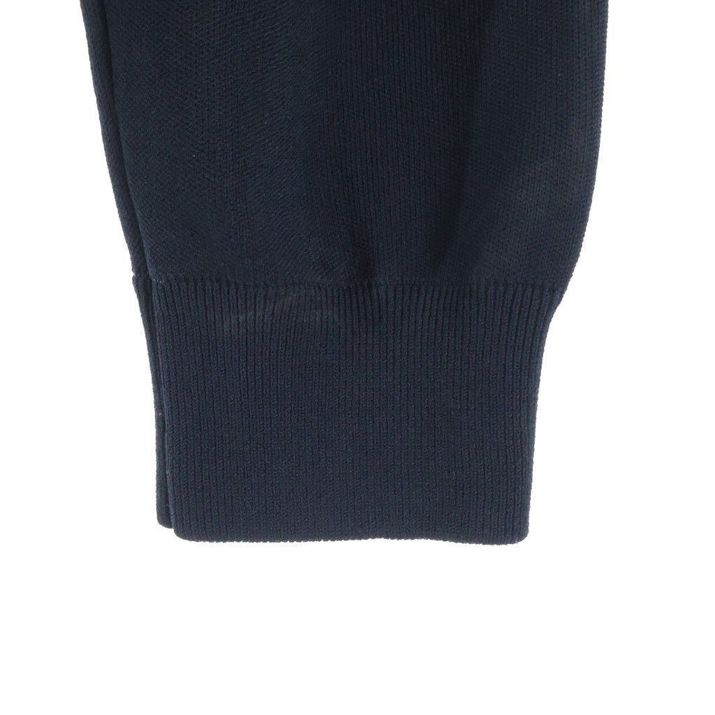 DIESEL(ディーゼル) K-OREGON KNITWEAR ニットボンバージャケット ブルゾン ジップアップ ブラック A02531