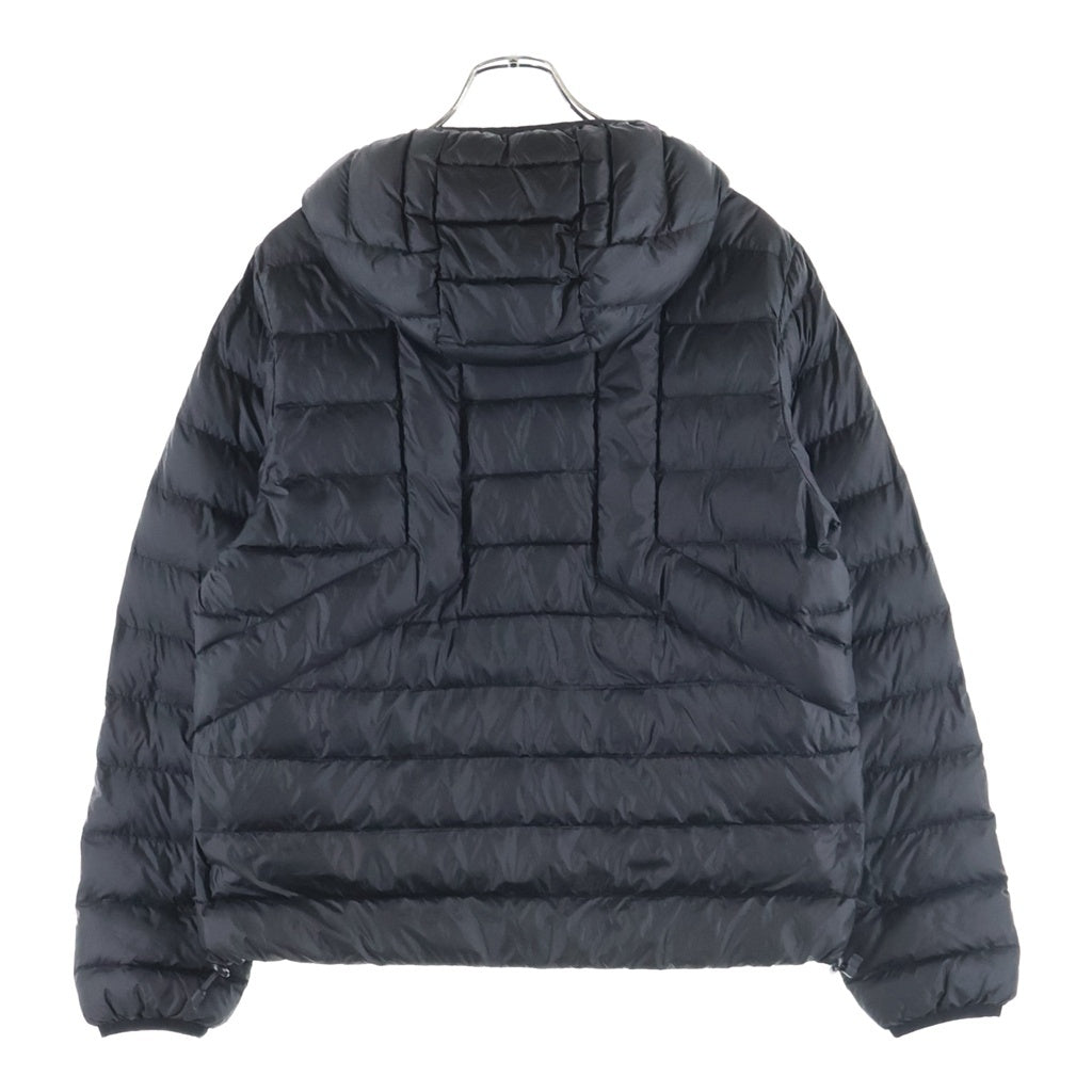 DIESEL(ディーゼル) W-DWAIN-21 JACKET 中綿 キルティングジャケット ダウンジャケット ブルゾン ロゴプリント フード ブラック 0GBAD