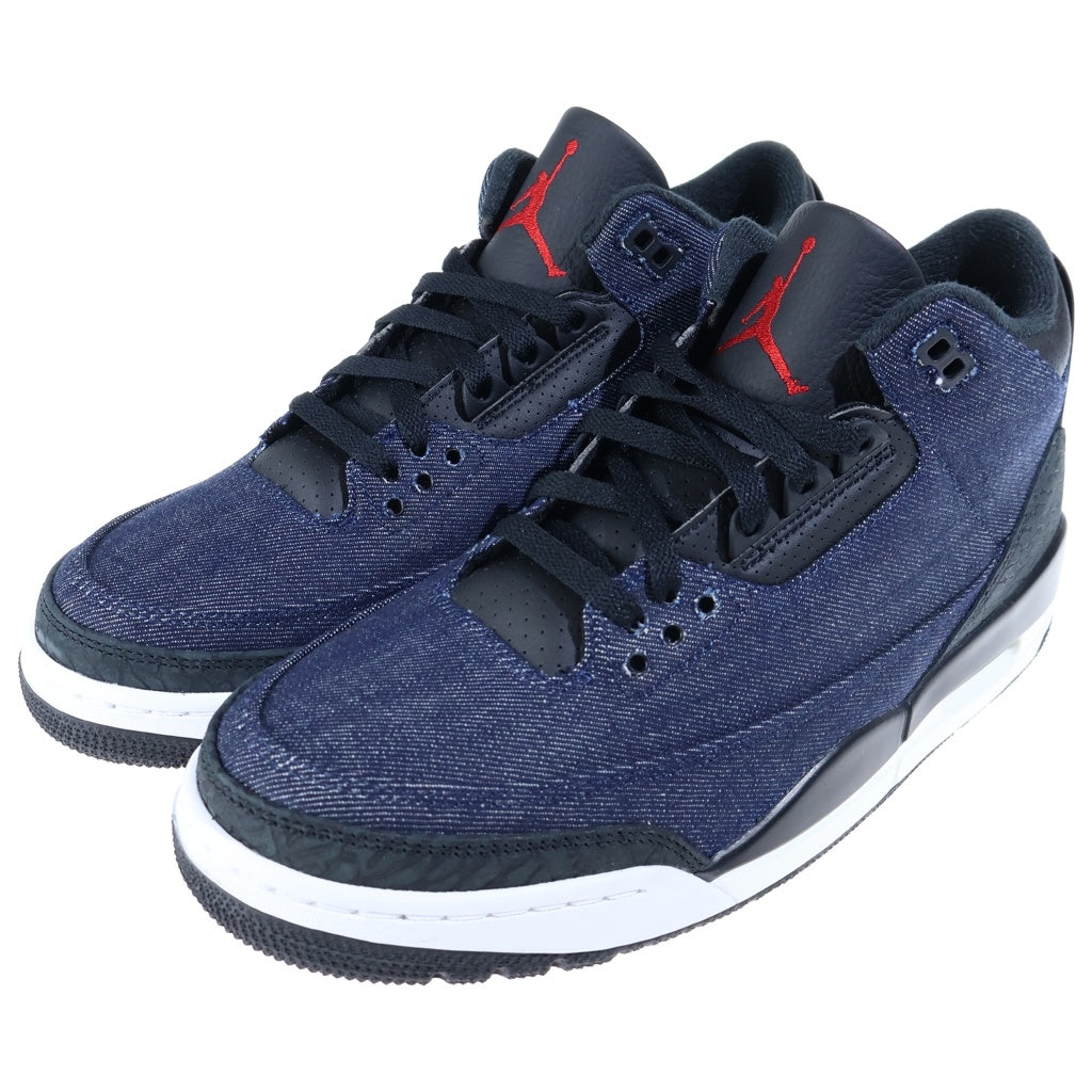 NIKE(ナイキ) ×Levi's AIR JORDAN 3 RETRO SP IH7959-400 リーバイス エアジョーダン3 レトロ ハイカットスニーカー インディゴ US10/28cm