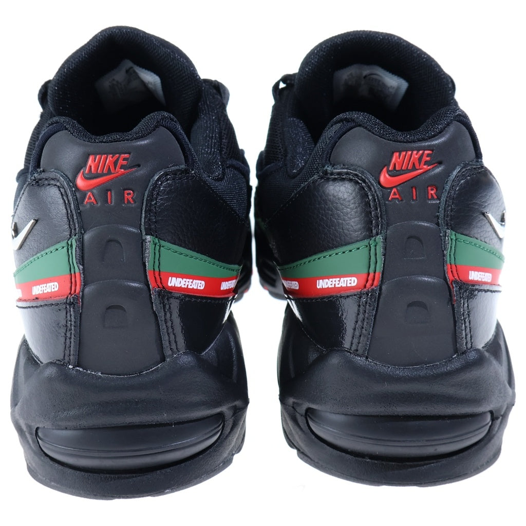 NIKE(ナイキ) ×UNDEFEATED AIR MAX 95 SP IB4453-001 アンディフィーテッド エアマックス95 ローカットスニーカー ブラック US10.5/28.5