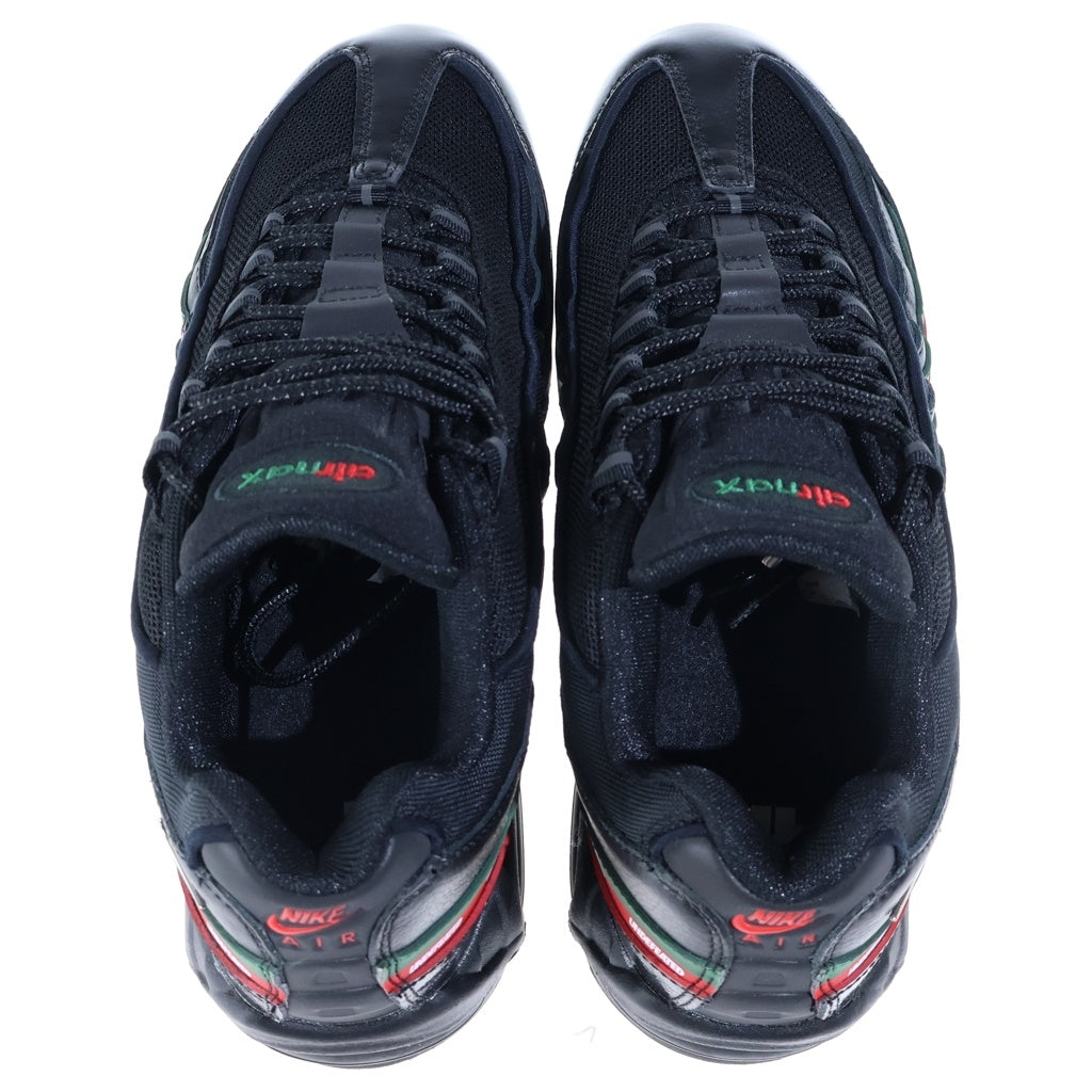NIKE(ナイキ) ×UNDEFEATED AIR MAX 95 SP IB4453-001 アンディフィーテッド エアマックス95 ローカットスニーカー ブラック US10.5/28.5