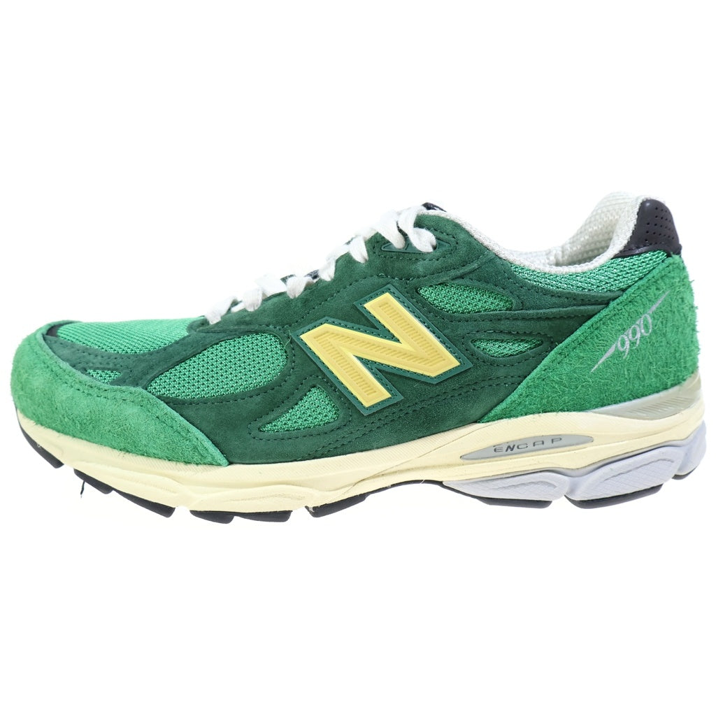 New Balance(ニューバランス) M990GG3 990V3 ローカットスニーカー グリーン US8.5/26.5cm