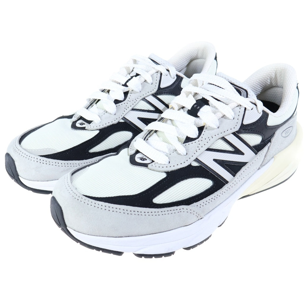 New Balance(ニューバランス) U990TG6 990V6 スウェード メッシュ ローカットスニーカー グレー/ブラック US8.5/26.5cm