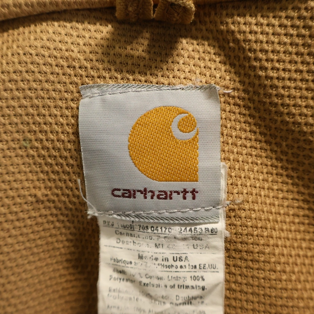 CARHARTT(カーハート) WASHED DUCK INSULATED ACTIVE JACKET ウォッシュド ダック インサレーテッド アクティブ ジャケット ブラウン