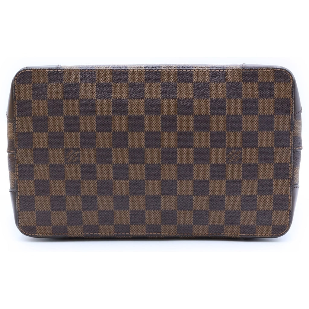 LOUIS VUITTON(ルイヴィトン) ダミエ ハムステッドPM ハンドバッグ ブラウン PVC×レザー N51205 レディース