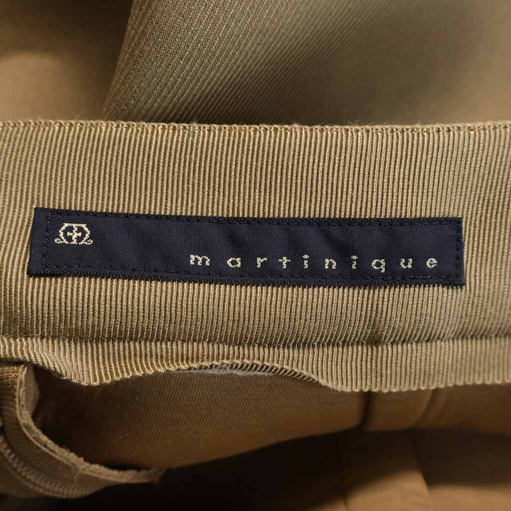 NO BRAND(ノーブランド) martinique(マルティニーク) 24AW ボンディングスカート ポリエステル ブラウン A0343FS 428 レディース