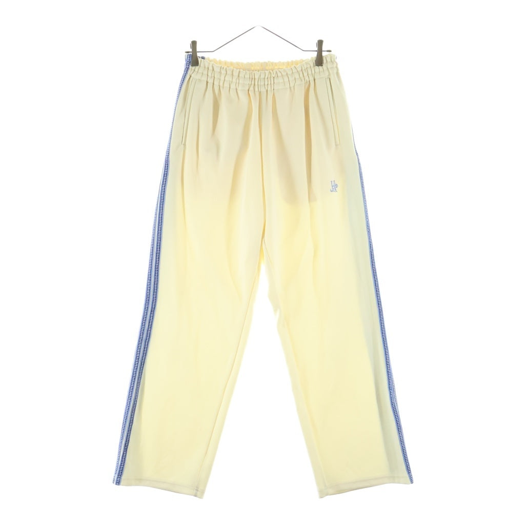 Jieda(ジエダ) 5 STRIPE JERSEY PANTS 5ストライプ ジャージーパンツ サイドライン トラックパンツ ホワイト/ブルー jie-23S-PT11