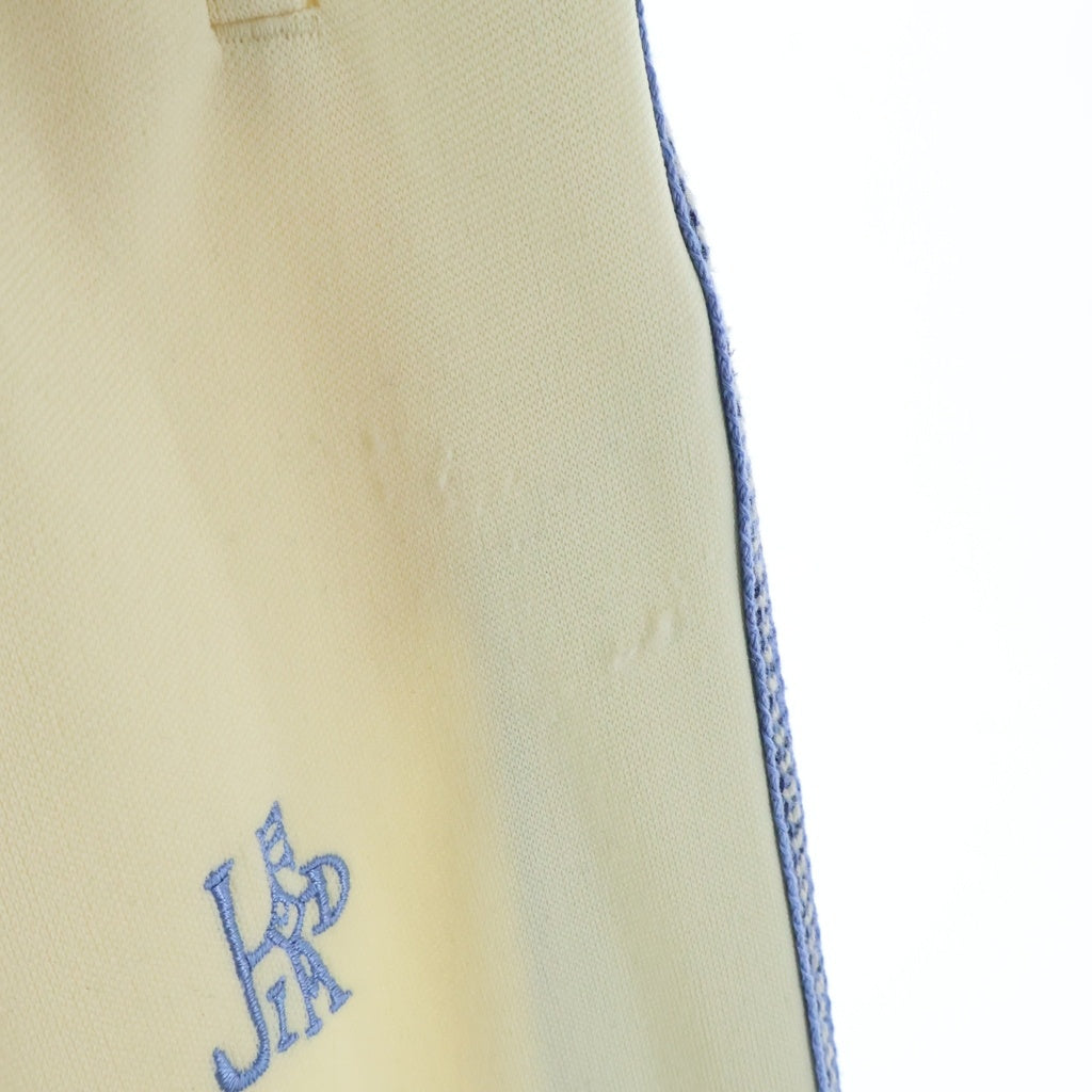 Jieda(ジエダ) 5 STRIPE JERSEY PANTS 5ストライプ ジャージーパンツ サイドライン トラックパンツ ホワイト/ブルー jie-23S-PT11