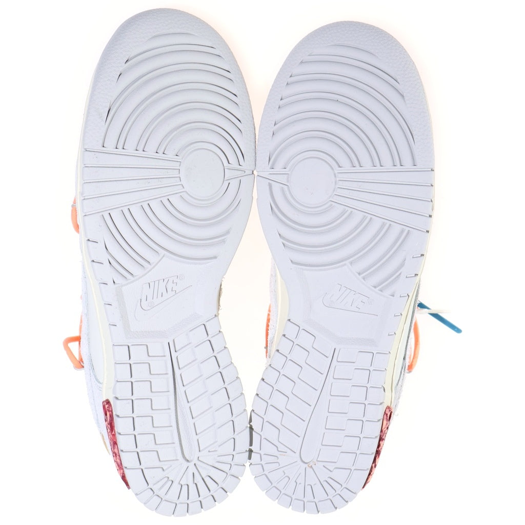 OFF-WHITE(オフホワイト) ×OFF-WHITE DUNK LOW 1 of 50 Lot19 オフホワイト ダンク ロット19 ローカットスニーカー ホワイト US10.5/28.5cm DJ0950-119