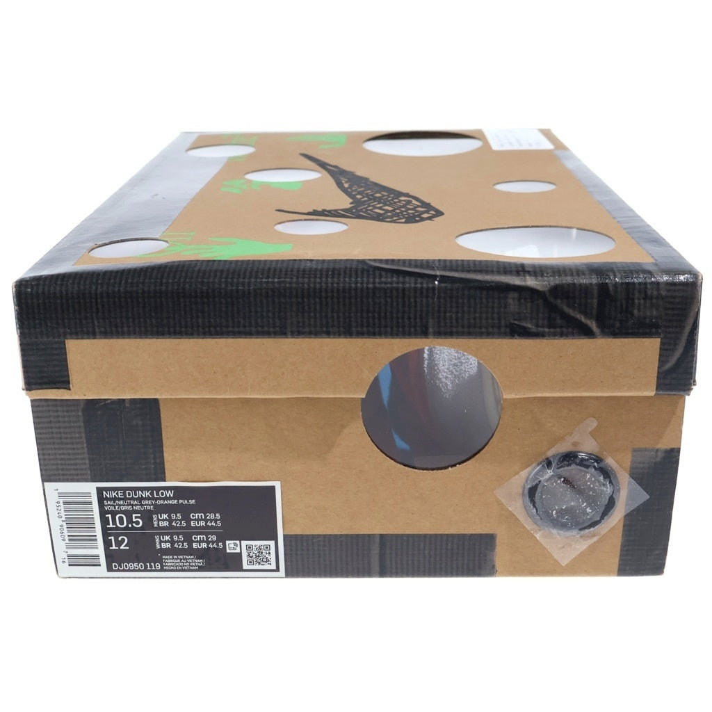 OFF-WHITE(オフホワイト) ×OFF-WHITE DUNK LOW 1 of 50 Lot19 オフホワイト ダンク ロット19 ローカットスニーカー ホワイト US10.5/28.5cm DJ0950-119
