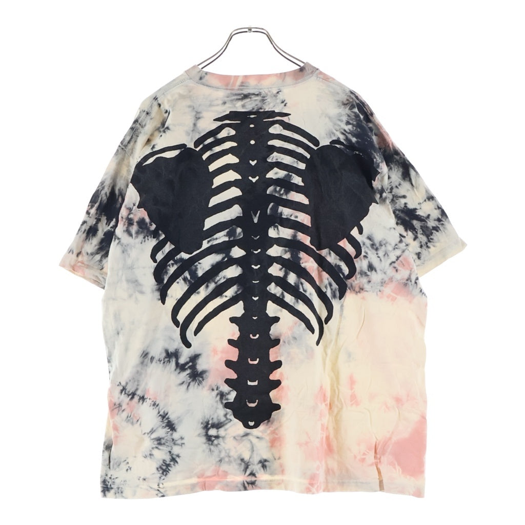 KAPITAL(キャピタル) 19SS BONE REMAKE BIG TEE ボーンプリント タイダイ オーバーサイズ 半袖Tシャツ カットソー マルチ K1902SC825