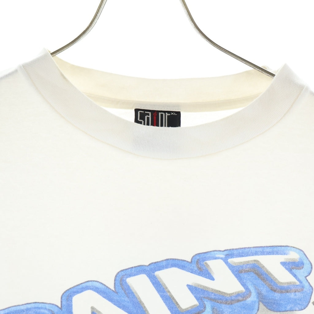 SAINT MICHAEL(セントマイケル) 22AW SA SS TEE OREO オレオ プリント クルーネック 半袖Tシャツ カットソー ホワイト SM-A22-0000-057