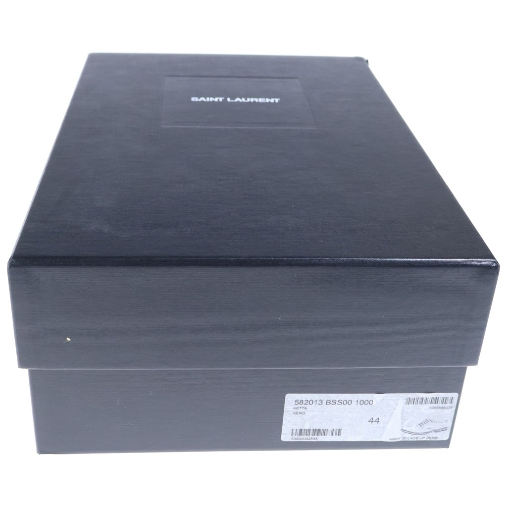 YVES SAINT LAURENT(イヴサンローラン) ARMY ダービー ローカット レザー ドレスアップシューズ ブラック 582013 BSS00