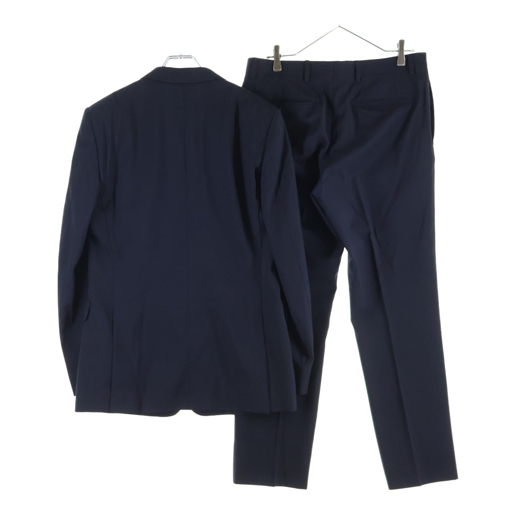 BURBERRY(バーバリー) ウール 2B テーラードジャケット スラックスパンツ セットアップスーツ ネイビー 3799616