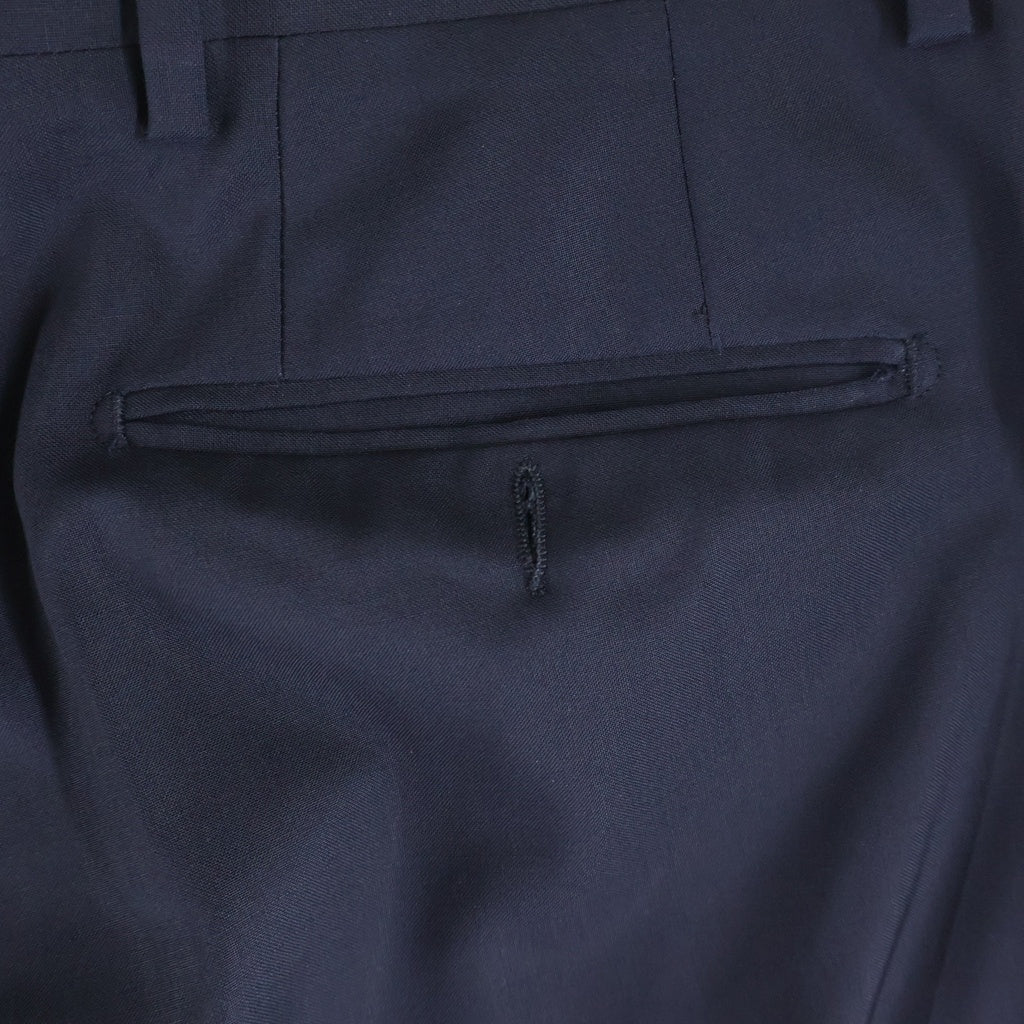 BURBERRY(バーバリー) ウール 2B テーラードジャケット スラックスパンツ セットアップスーツ ネイビー 3799616