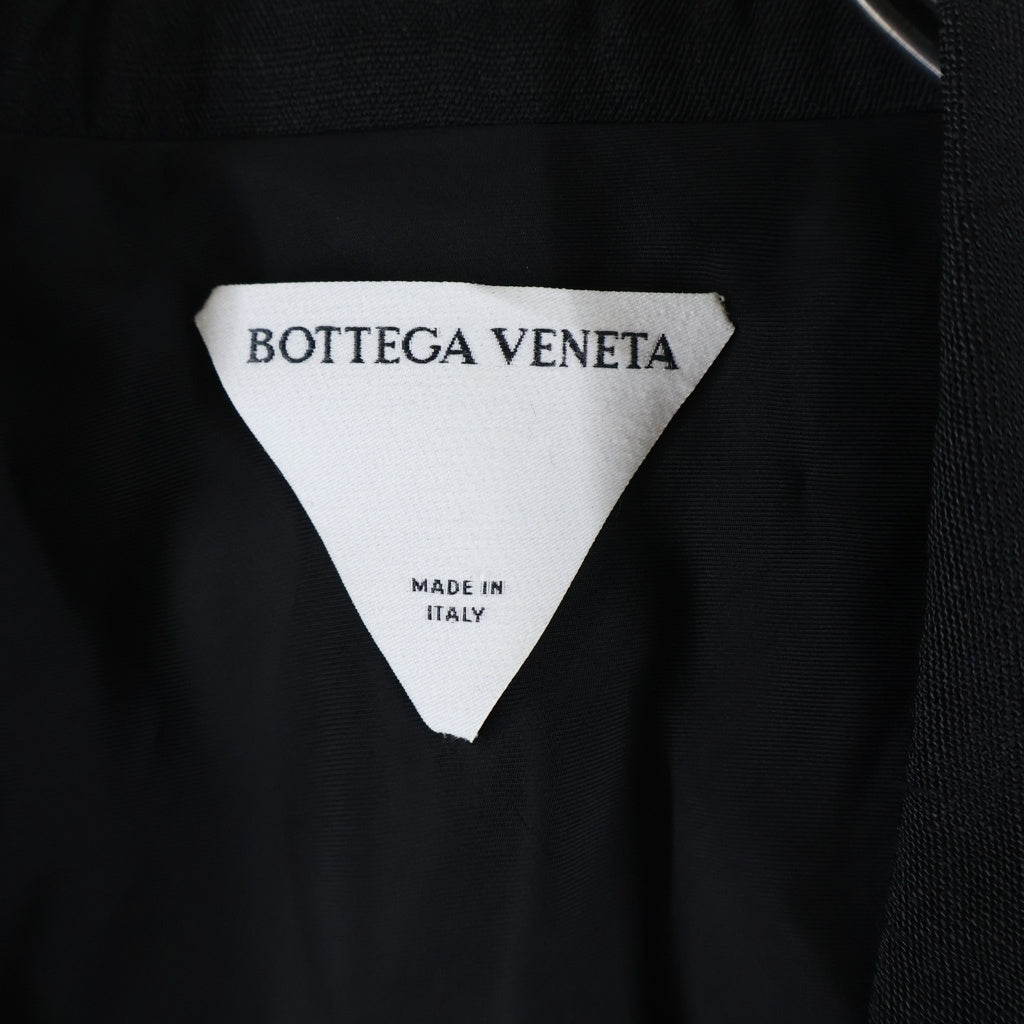 BOTTEGA VENETA(ボッテガヴェネタ) 1B シルク混 テーラードジャケット ブラック 752524 V2U10