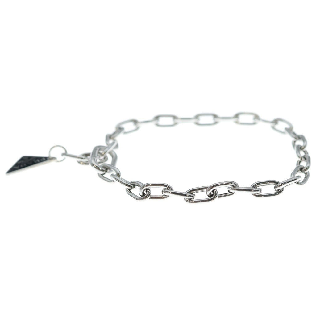 PRADA(プラダ) トライアングルロゴプレート チェーンブレスレット シルバー 2JB357