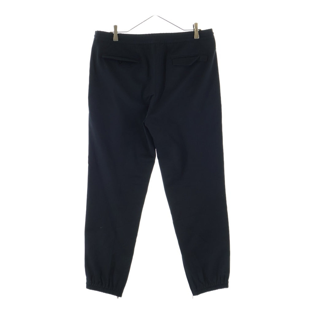 Dior HOMME(ディオールオム) ドローストリング 裾ジップ イージートラウザー ジョガーパンツ ブラック 633C165E3576