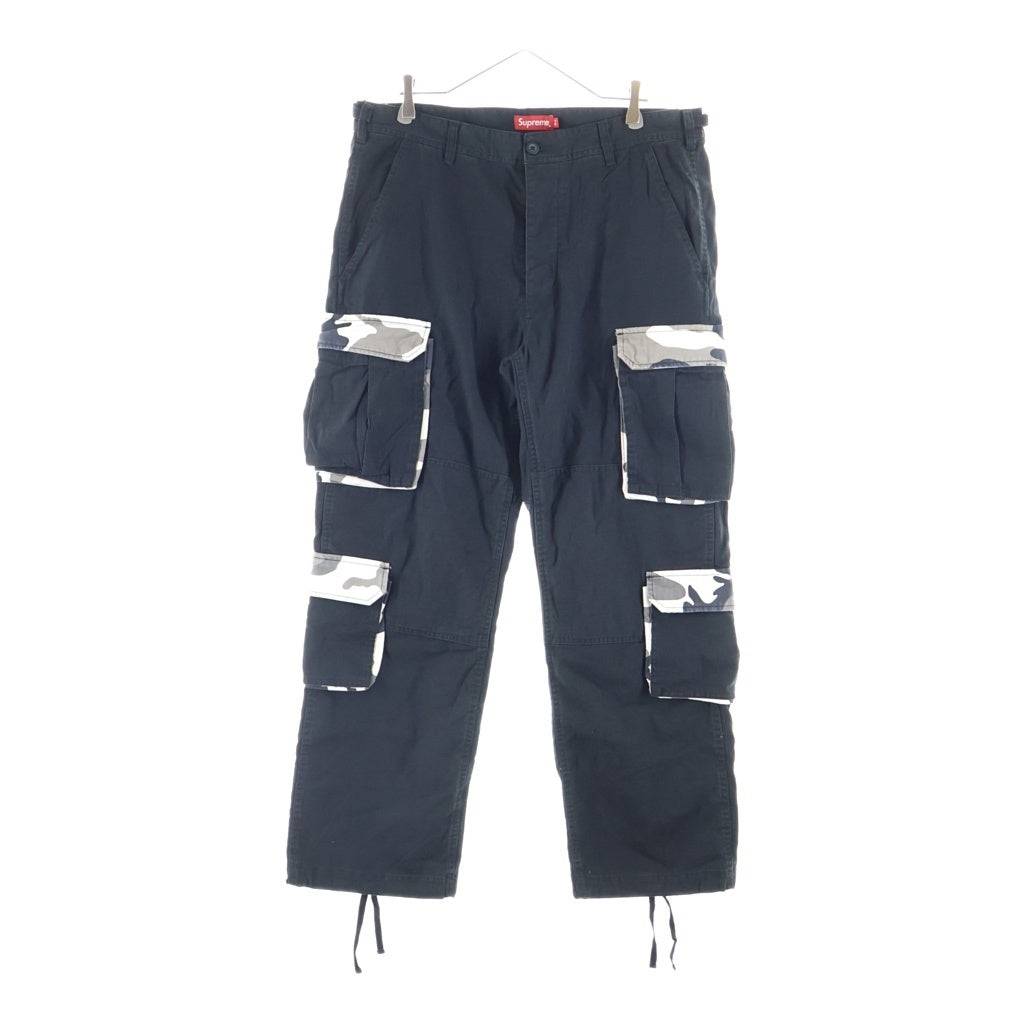 SUPREME(シュプリーム) 22SS Cargo Pant カモフラ カーゴパンツ ブラック