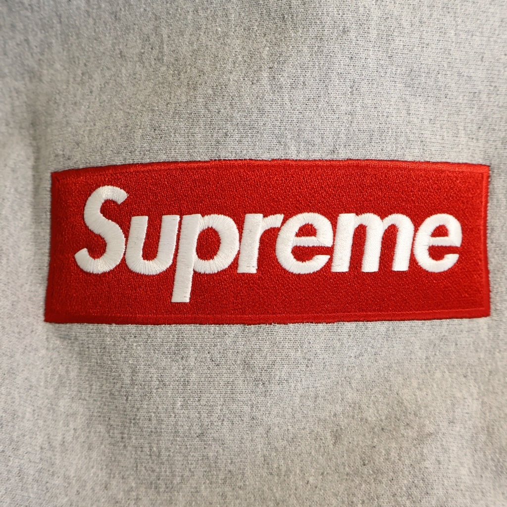 SUPREME(シュプリーム) 16AW Box Logo Hooded Sweatshirt ボックス ロゴ フーディー スウェットシャツ パーカー グレー