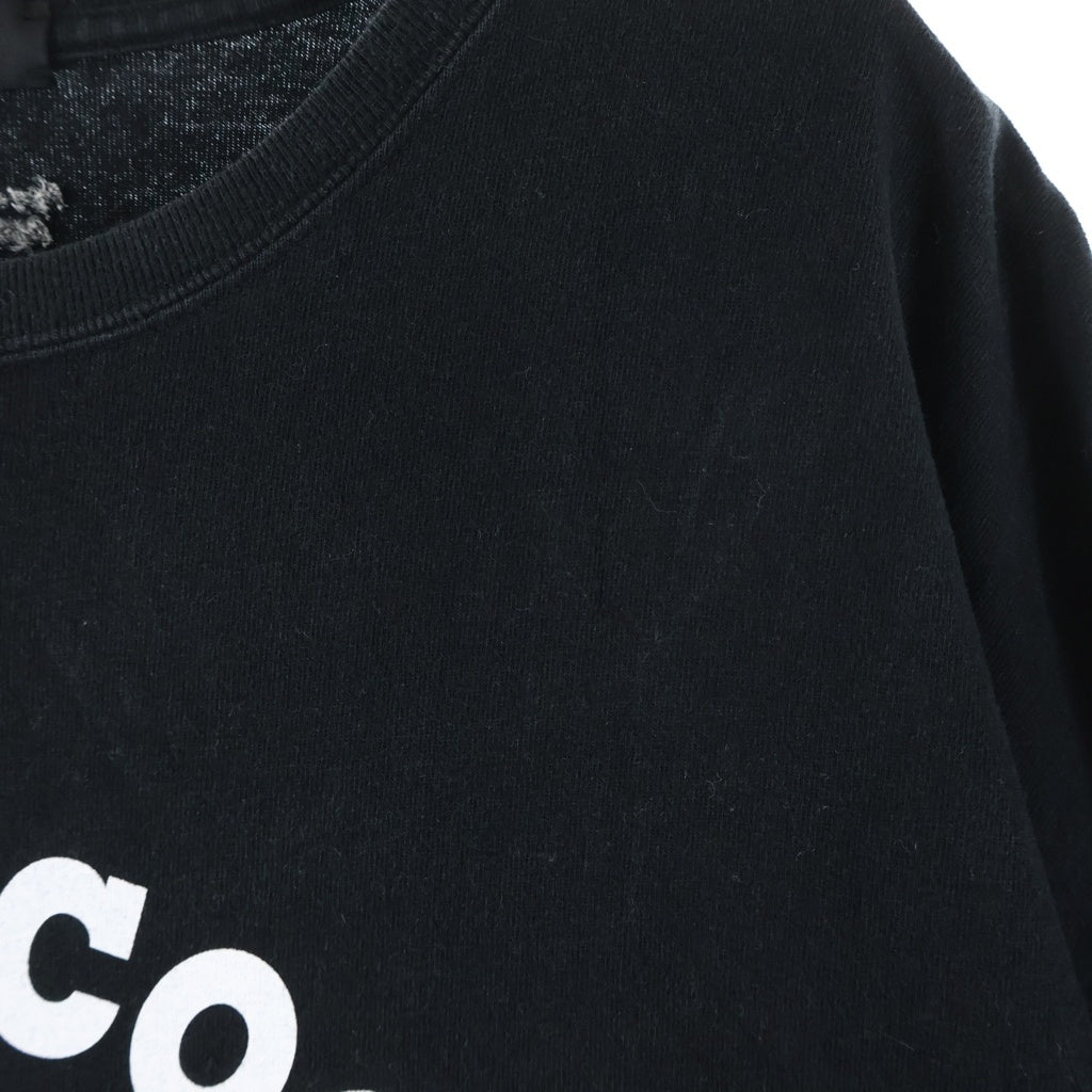 UNDERCOVER(アンダーカバー) 22AW WIDE TEE HITCHCOCK FACE ヒッチコック フェイスプリント 半袖Tシャツ カットソー ブラック UC2B4809-3