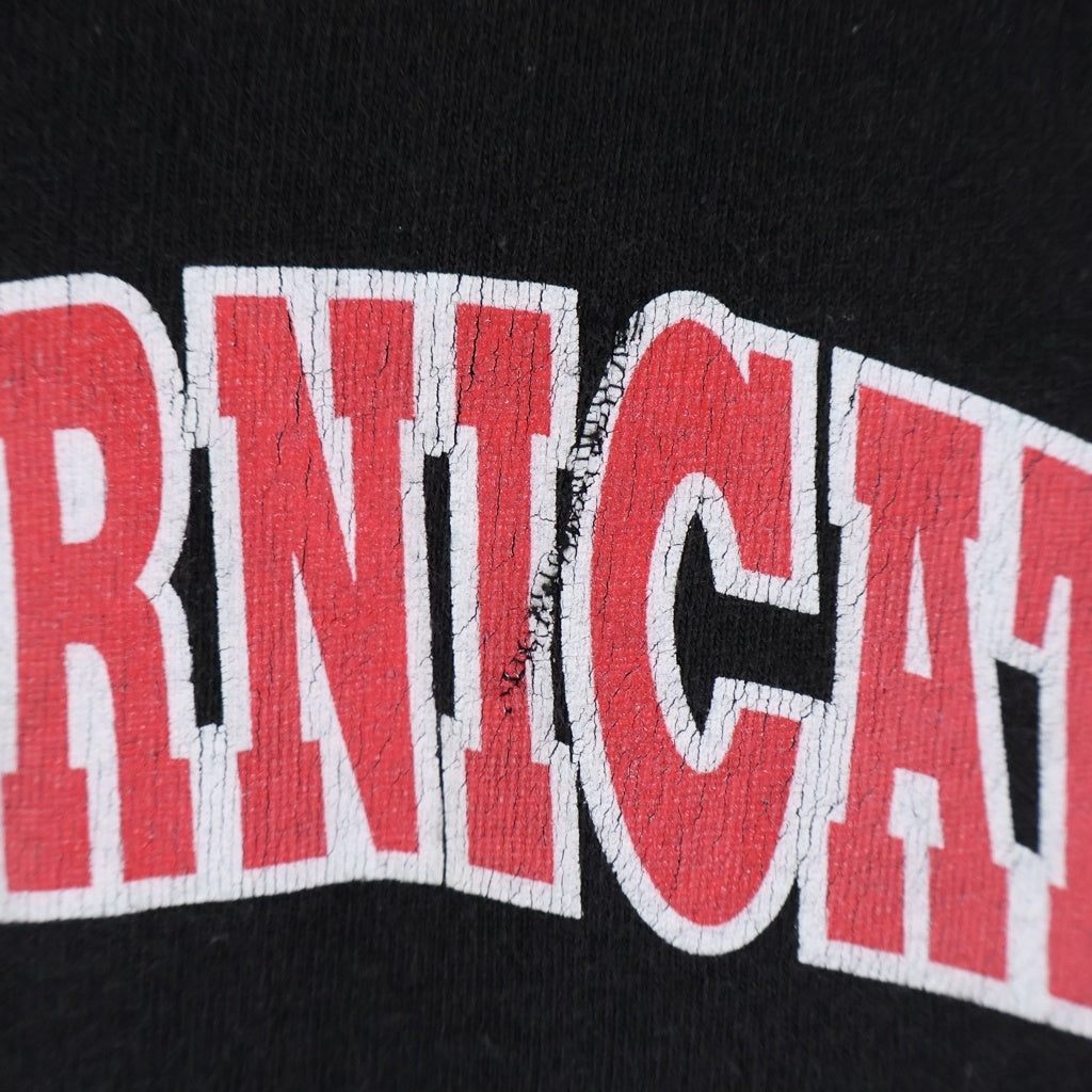 VINTAGE(ヴィンテージ) 90S Red Hot Chili Peppers Californication Dack レッドホットチリペッパーズ ダック プリント 半袖Tシャツ カットソー ブラック