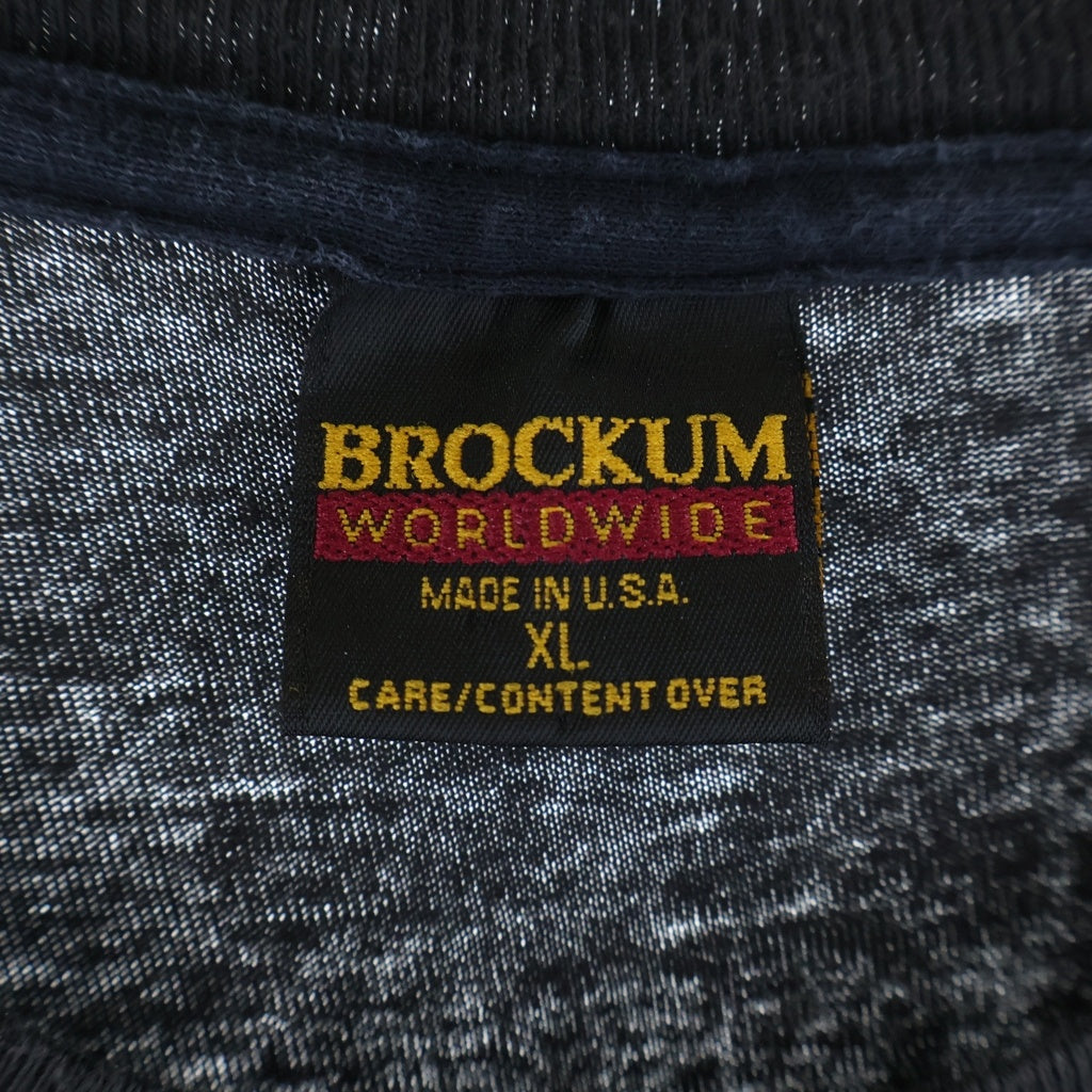 VINTAGE(ヴィンテージ) 90S SOUNDGARDEN SUPERUNKNOWN BROCKUM サウンドガーデン スーパーアンノウン 両面プリント クルーネック 半袖Tシャツ カットソー ブラック