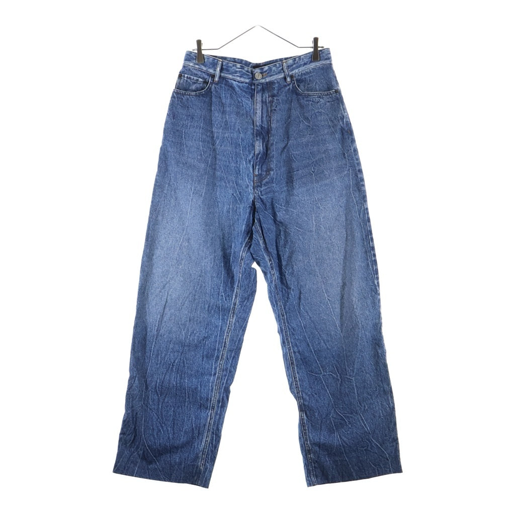 BALENCIAGA(バレンシアガ) Trompe L'oeil Jeans トロンプルイユ 転写 デニムパンツ インディゴ 621588