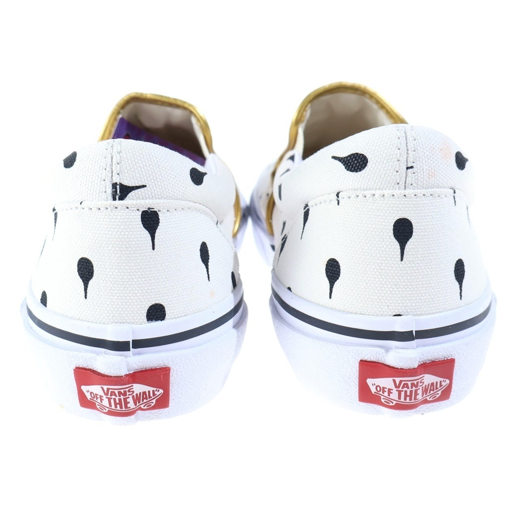 VANS(ヴァンズ) ×ジョジョの奇妙な冒険 黄金の風 CLASSIC SLIP-ON クラシックスリッポン ローカットスニーカー ホワイト US8/26cm V98 JOJO