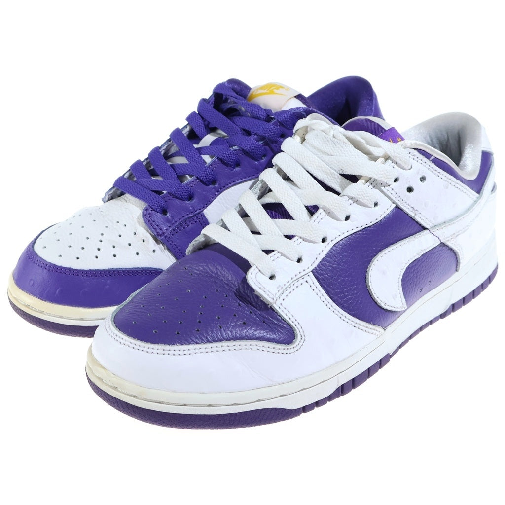 NIKE(ナイキ) WMNS DUNK LOW MADE YOU LOOK ウィメンズ ダンク ローカットスニーカー ホワイト/パープル US W9/26cm DJ4636-100 レディース