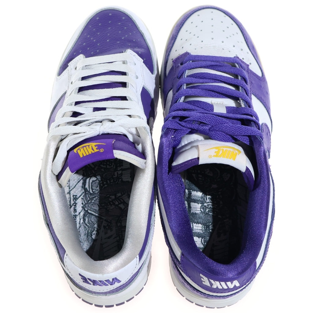 NIKE(ナイキ) WMNS DUNK LOW MADE YOU LOOK ウィメンズ ダンク ローカットスニーカー ホワイト/パープル US W9/26cm DJ4636-100 レディース