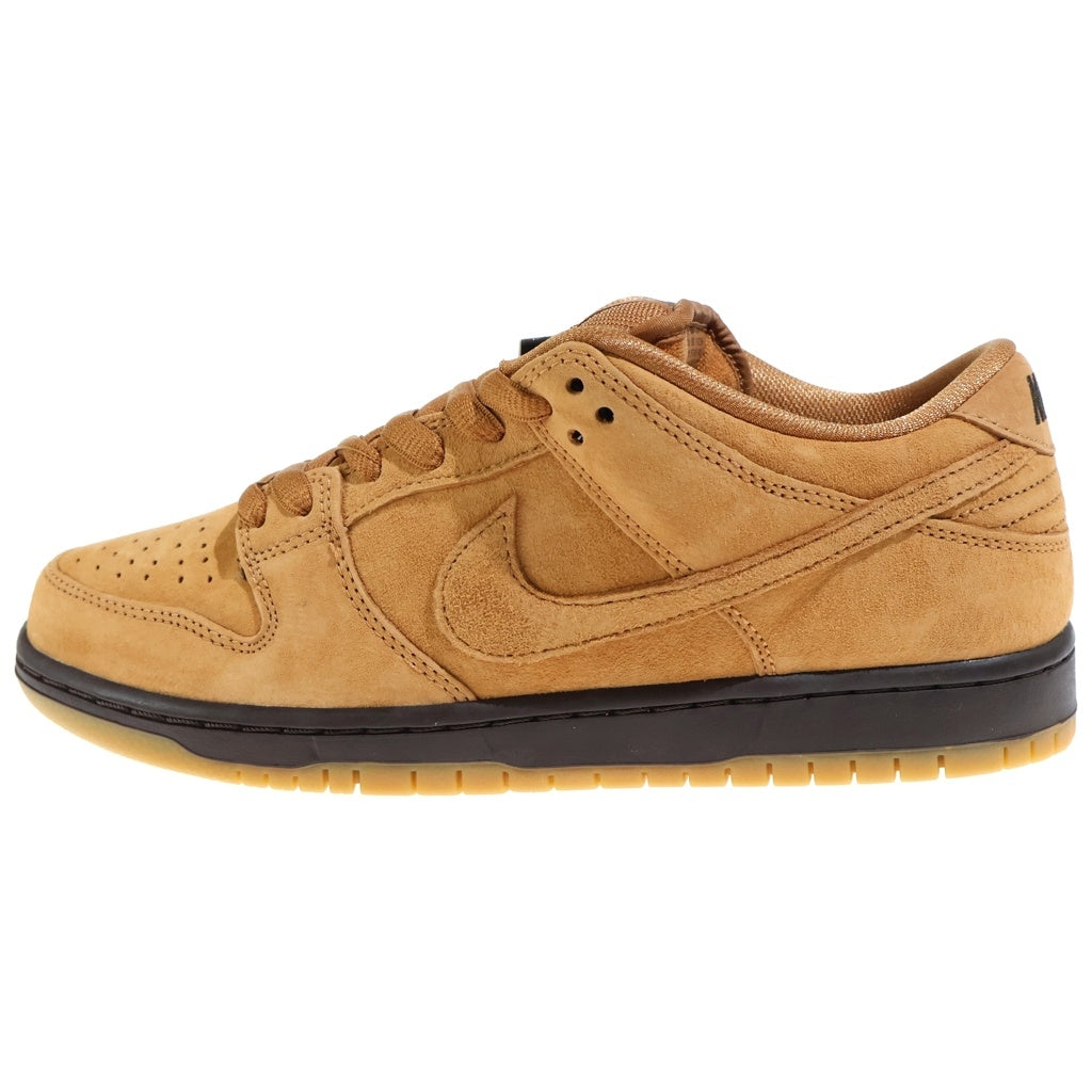NIKE SB(ナイキエスビー) DUNK LOW PRO WHEAT MOCHA ダンク プロ ウィート モカ ローカットスニーカー ブラウン US8/26cm BQ6817-204