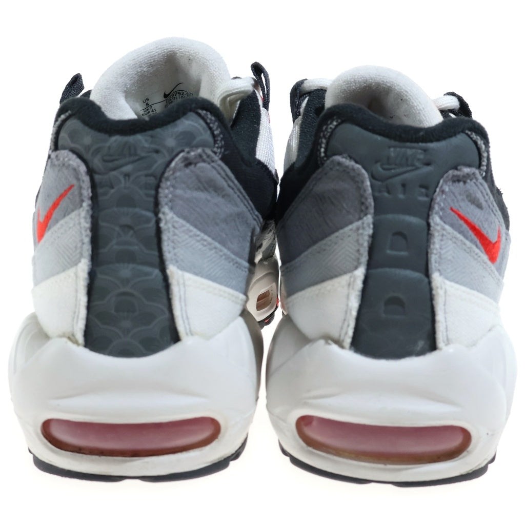 NIKE(ナイキ) AIR MAX 95 JAPAN エアマックス95 ジャパン ローカットスニーカー ホワイト/レッド US8/26cm DH9792-100