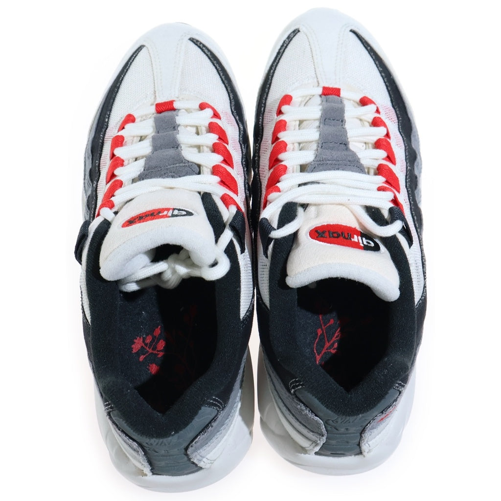 NIKE(ナイキ) AIR MAX 95 JAPAN エアマックス95 ジャパン ローカットスニーカー ホワイト/レッド US8/26cm DH9792-100