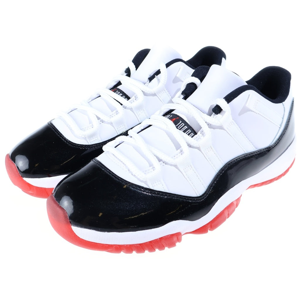 NIKE(ナイキ) AIR JORDAN 11 LOW GYM RED AV2187-160 エアジョーダン11 ジムレッド ローカットスニーカー ホワイト/ブラック US8/26cm