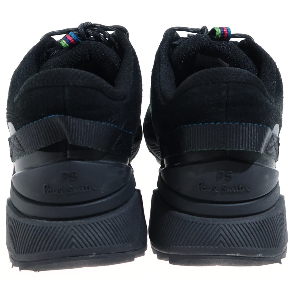 Paul Smith(ポールスミス) レースアップ テクニカル ローカットスニーカー ブラック US7/25cm 220828 PRIM