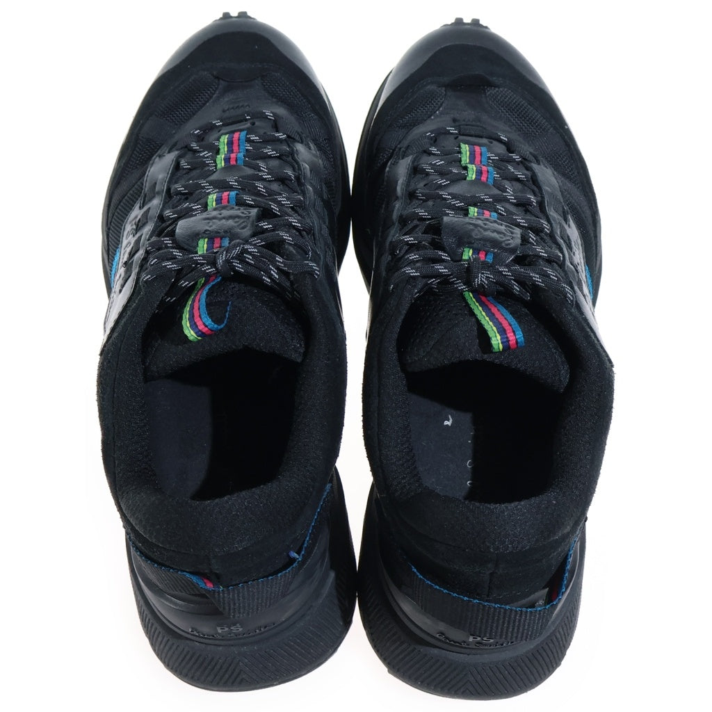Paul Smith(ポールスミス) レースアップ テクニカル ローカットスニーカー ブラック US7/25cm 220828 PRIM