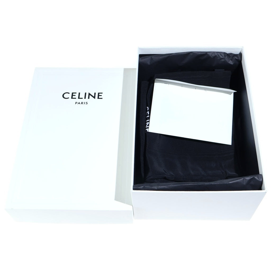 CELINE(セリーヌ) Python Sandals パイソンレザー サンダル シューズ ブラック レディース