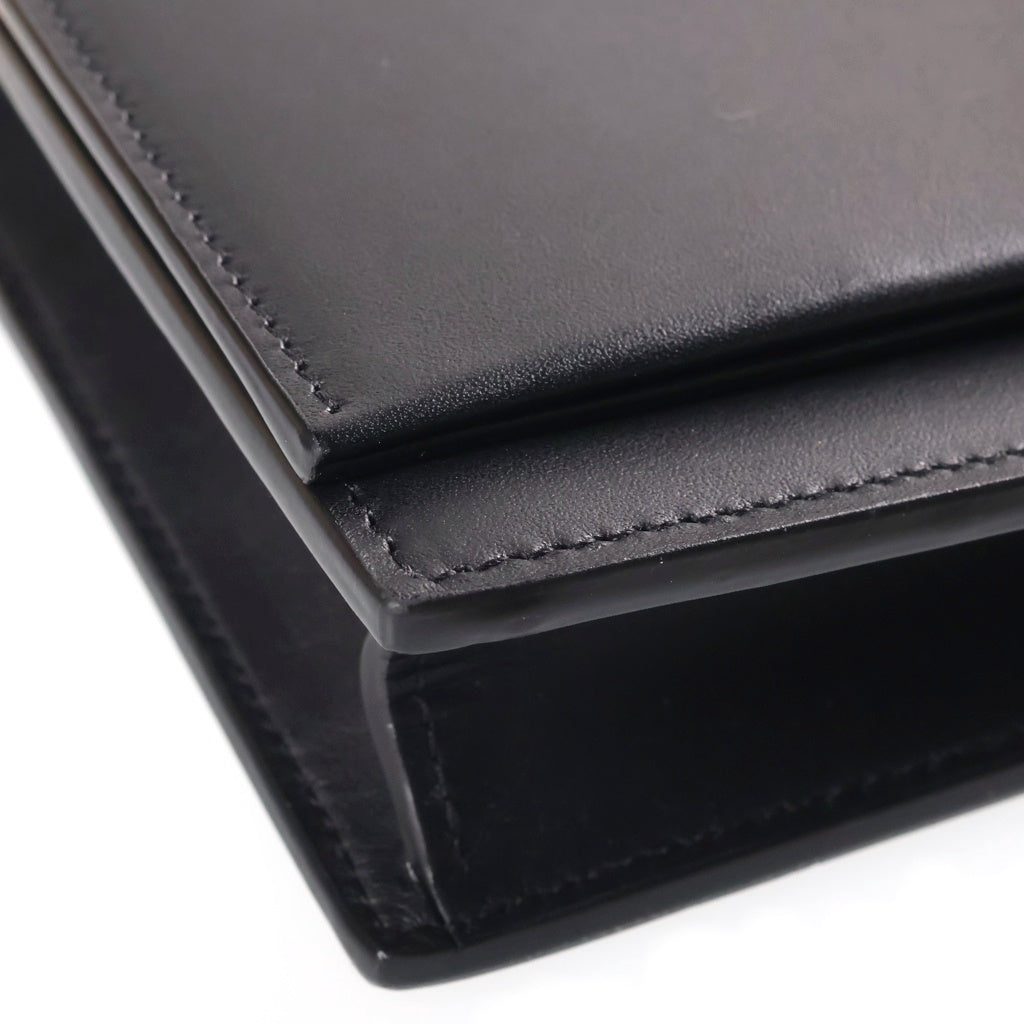 SAINT LAURENT PARIS(サンローランパリ) ケイト スモール チェーンショルダー チェーンタッセル カーフレザー ブラック レディース