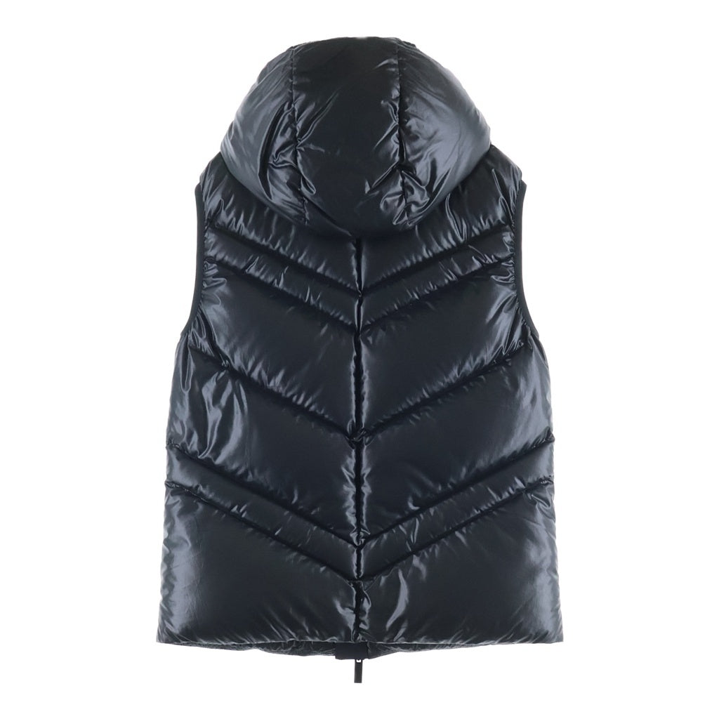 MONCLER(モンクレール) GUNTUR GILET ガントゥール ジレ フーディーダウンベストブラック H20911A00183