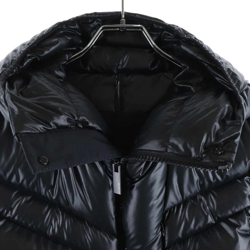 MONCLER(モンクレール) GUNTUR GILET ガントゥール ジレ フーディーダウンベストブラック H20911A00183