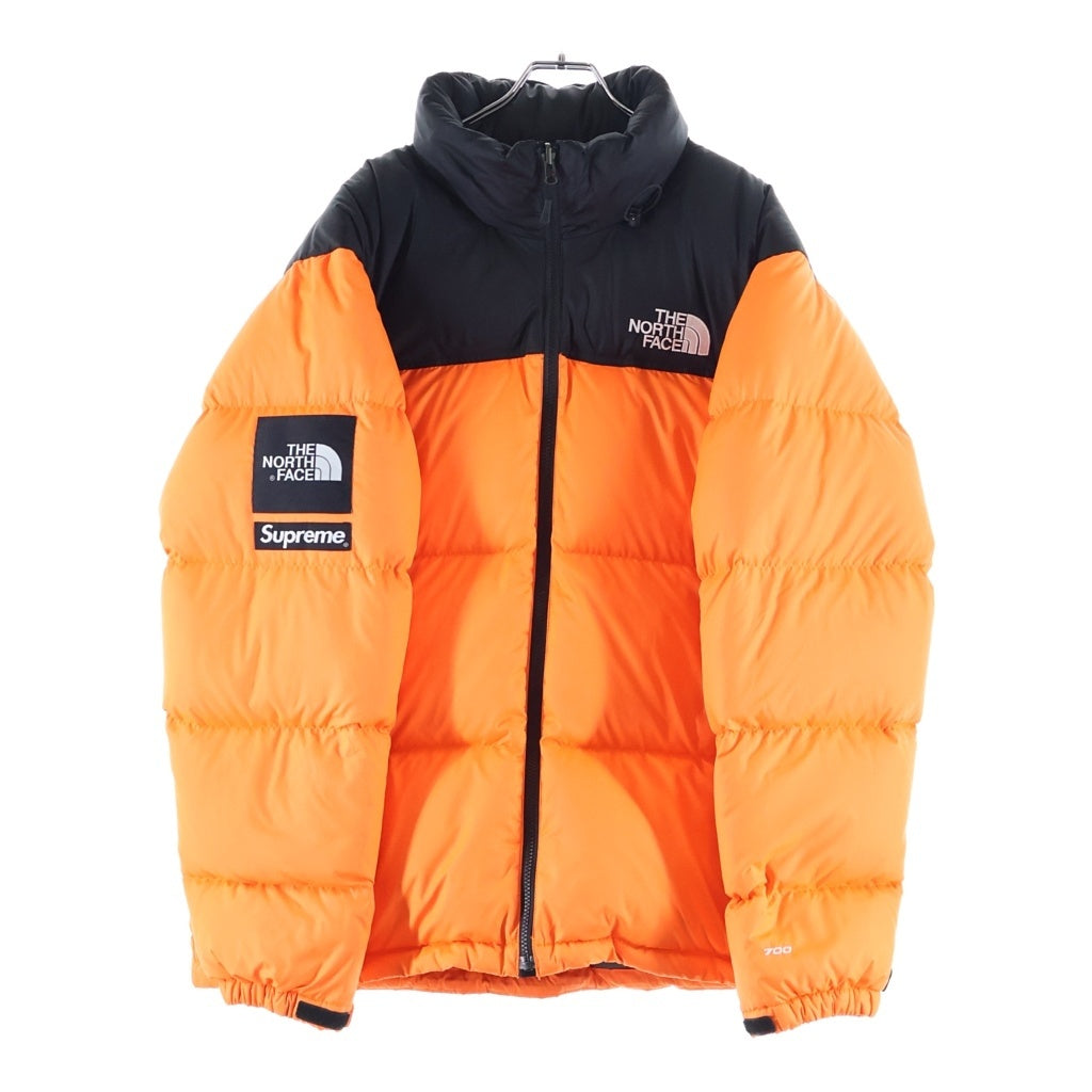 SUPREME(シュプリーム) 16AW ×THE NORTH FACE LEAVES NUPTSE JACKET ザノースフェイス リーブス ヌプシ ダウンジャケット オレンジ ND51602I