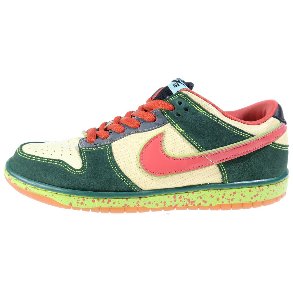 NIKE SB(ナイキエスビー) 【観賞用 2005年製】 DUNK LOW PREMIUM MOSQUITO ダンク プレミアム モスキート ローカットスニーカー マルチ US10.5/28.5cm 313170-761