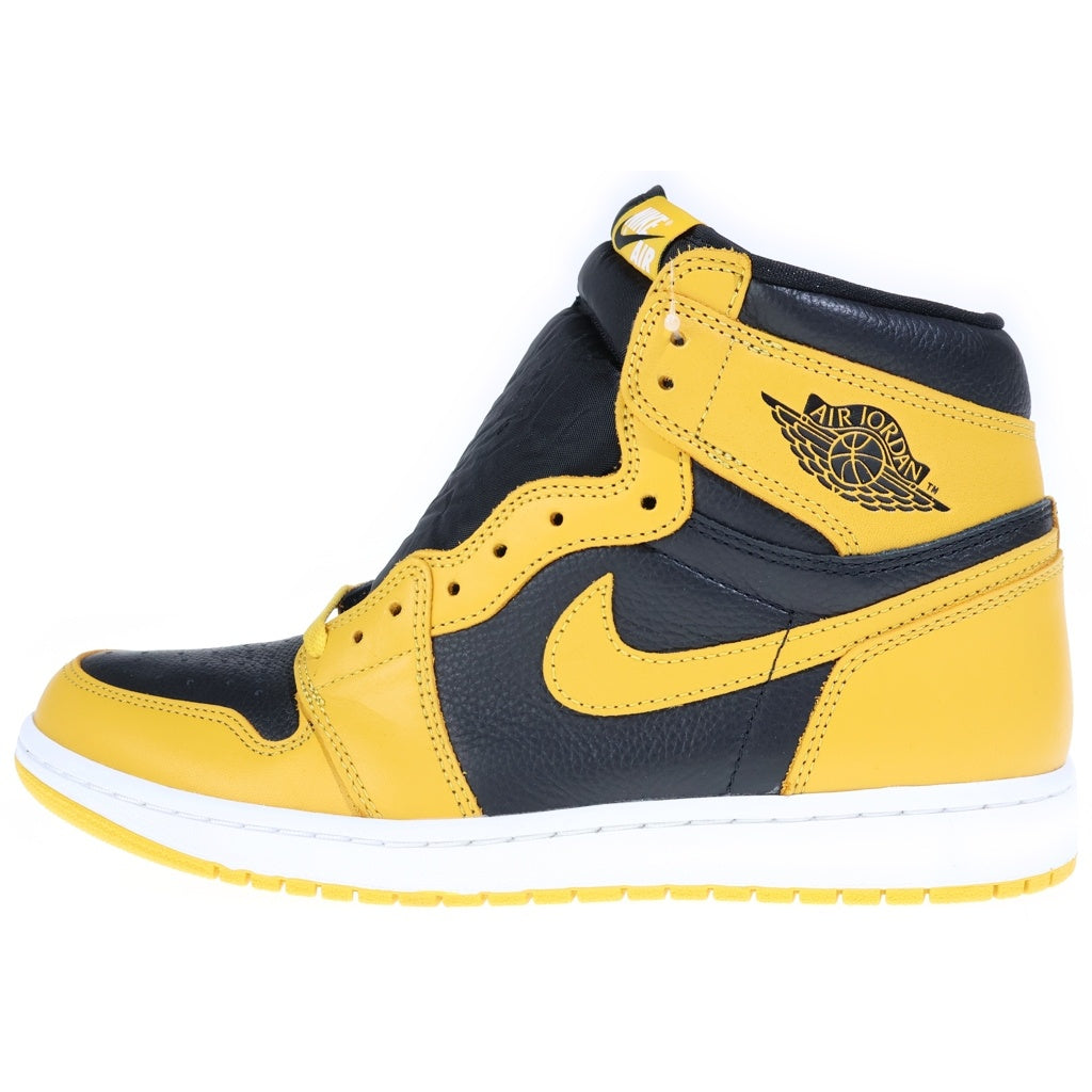 NIKE(ナイキ) AIR JORDAN 1 HIGH OG POLLEN 555088-701 エアジョーダン1 パラン ハイカットスニーカー ブラック/イエロー US10/28cm