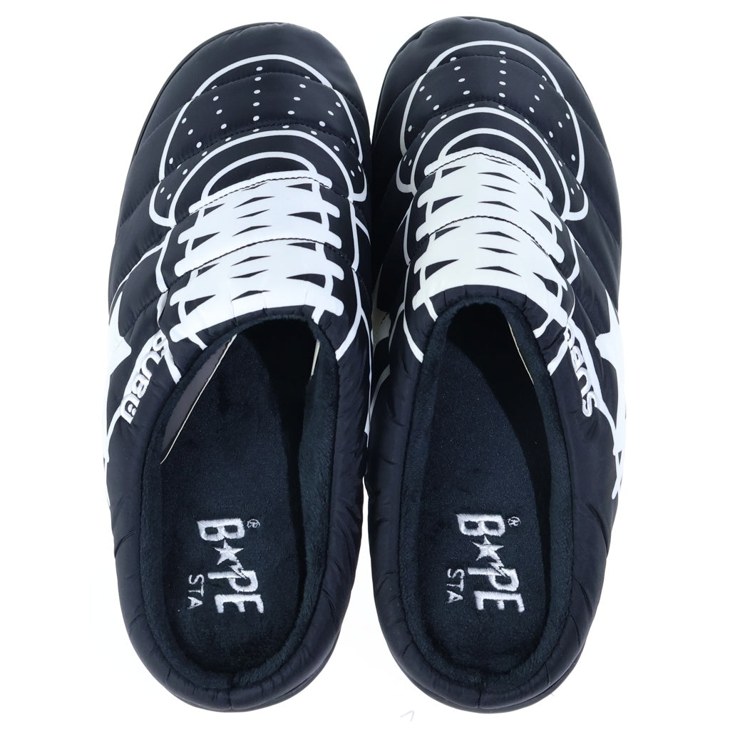 A BATHING APE(アベイシングエイプ) ×SUBU PUFFER SANDALS スブ パファーサンダル ブラック 1L83191904